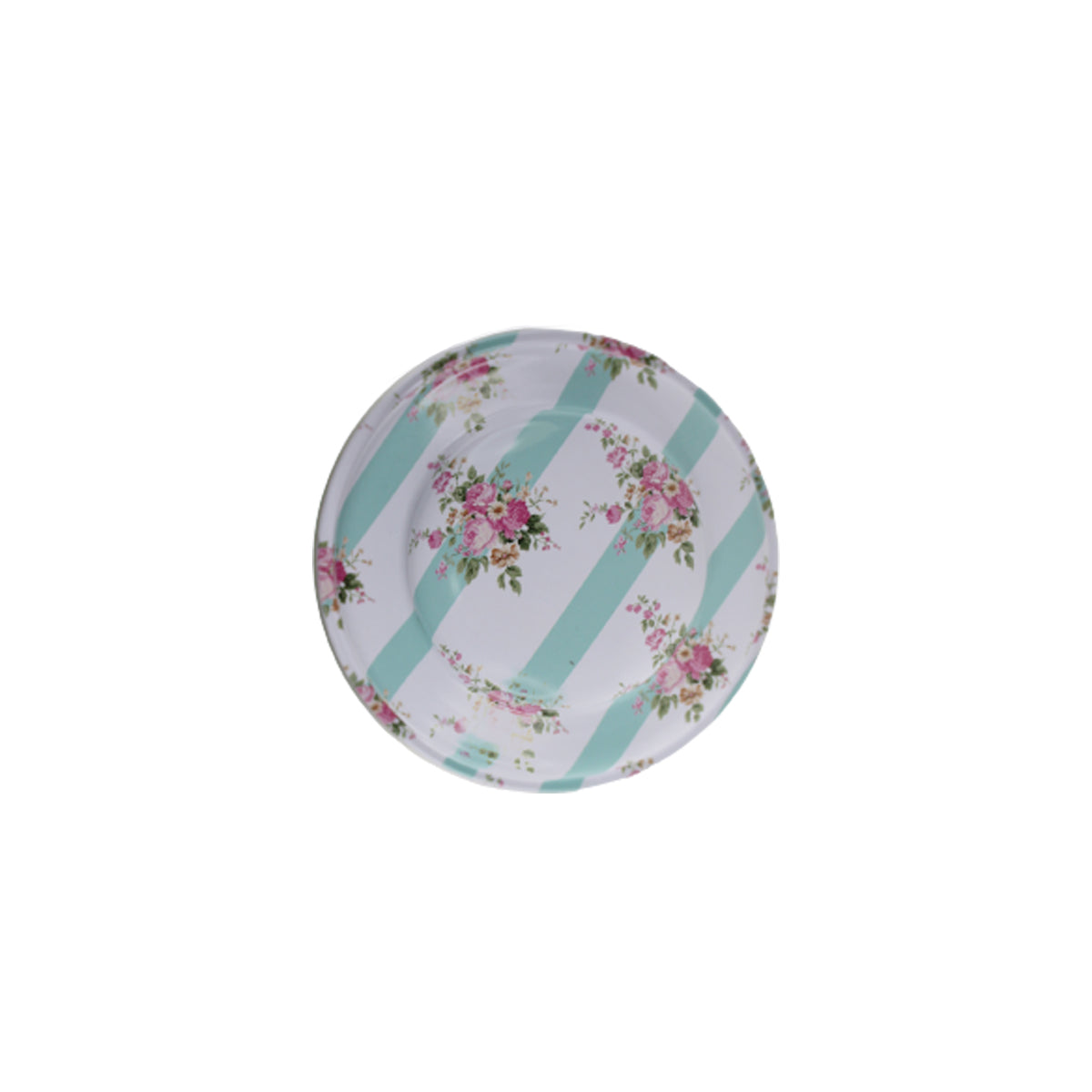 Wonderland Metal floral print storage container