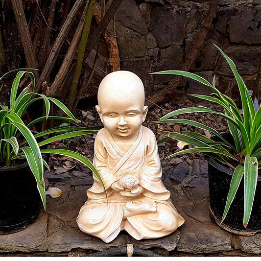 Our Green Window Buddha Statue for Home and Garden Decoration