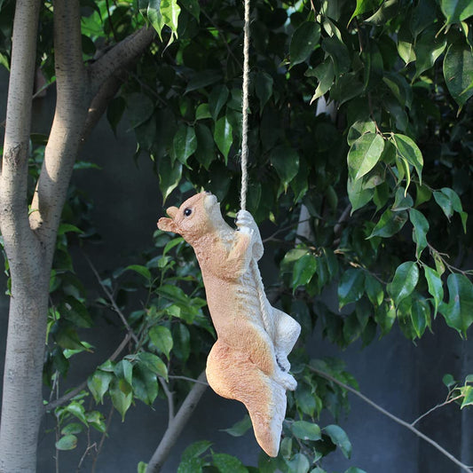 Squirrel Climbing Rope for Home and Garden Decoration