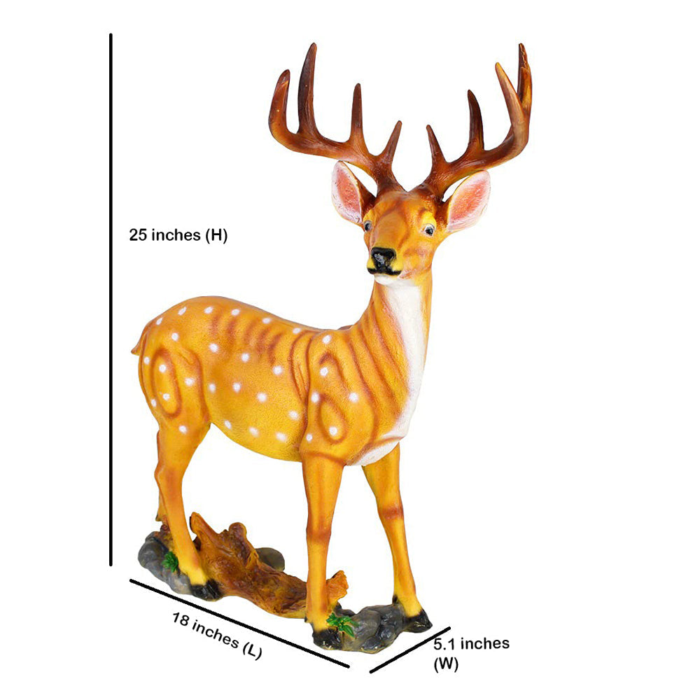 Wonderland Dotted Horns Deer for Garden Decoration