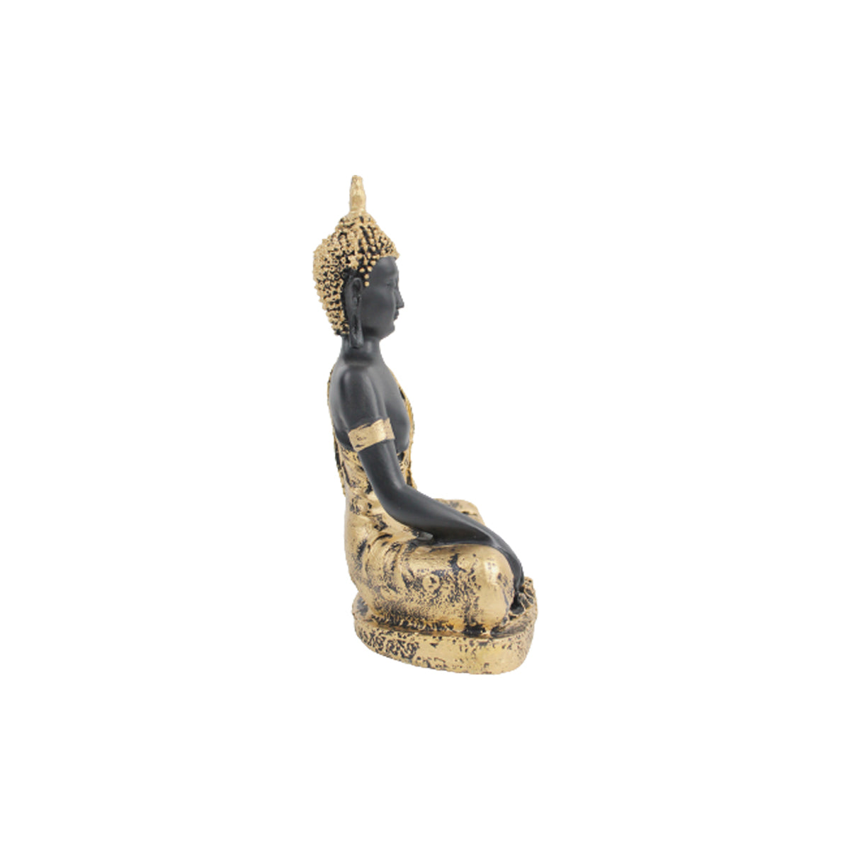 Wonderland Golden Buddha 11 INCHES Statue