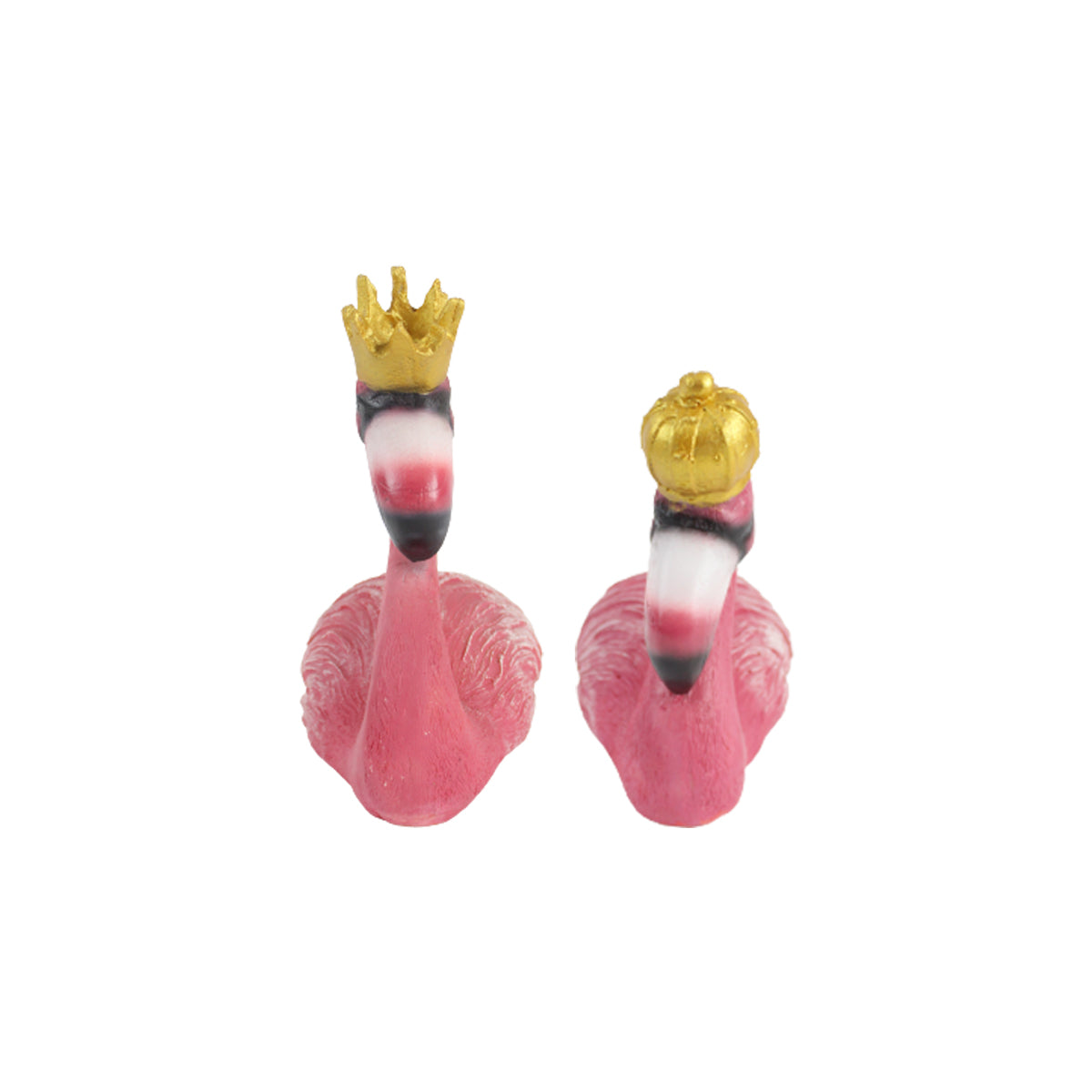 Wonderland Resin Flamingo Couple for home and garden decor (Pink)