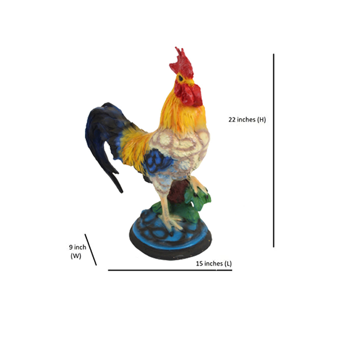 Big Hen Garden Statue for Indoors and Outdoor Decoration