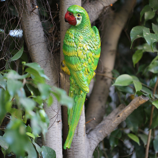 Wonderland Green Wall ParrotGarden décor|Outdoor Décor