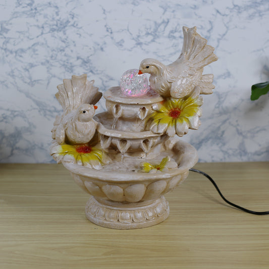 Dove Fountain For Home Decoration (Table Top)