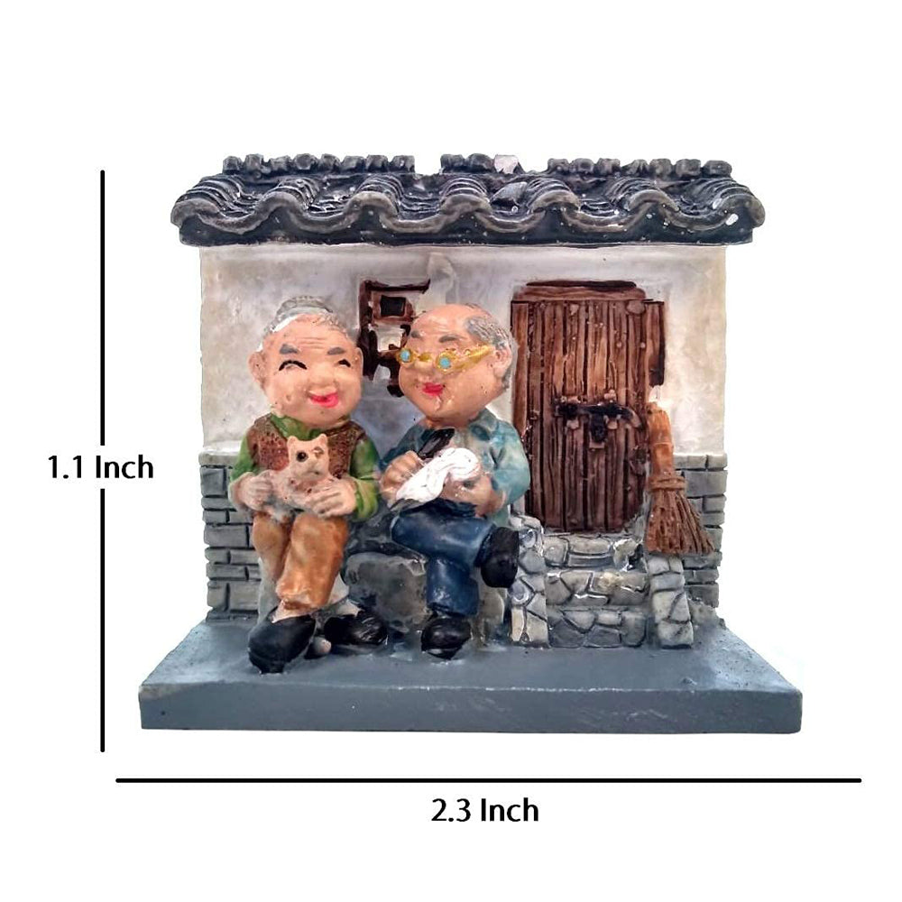 Miniature Toys : Grandpa & Grandma for Fairy Garden Accessories