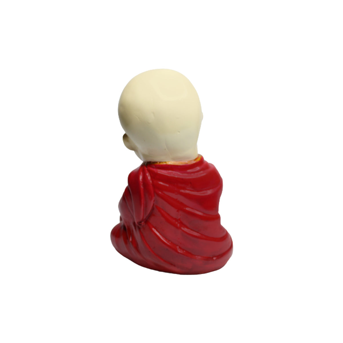 Big Monk Statue for Home and Garden Decoration (Red)