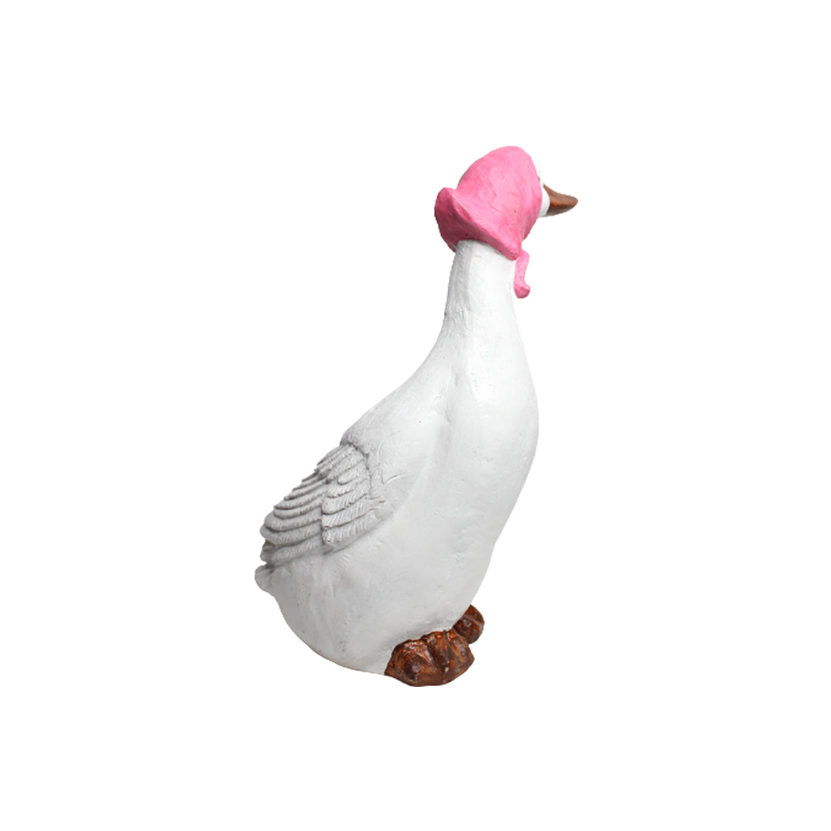 Duck/Goose Statue for Garden Decoration (Red Scarf)