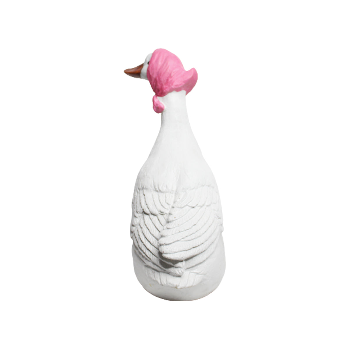 Duck/Goose Statue for Garden Decoration (Red Scarf)