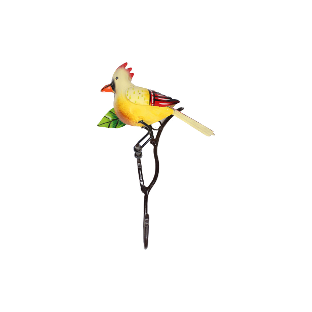 Our Green Window Bird Hook/Hanger Cream Cardinal Bird For Home Decoration