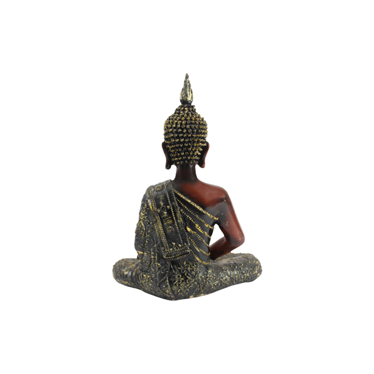 Wonderland  Polyresin Sitting Buddha Idol Statue Showpiece for Home Decor Decoration Gift Gifting