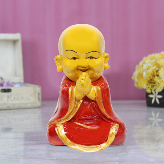 Wonderland Resin Baby Namaste Monk