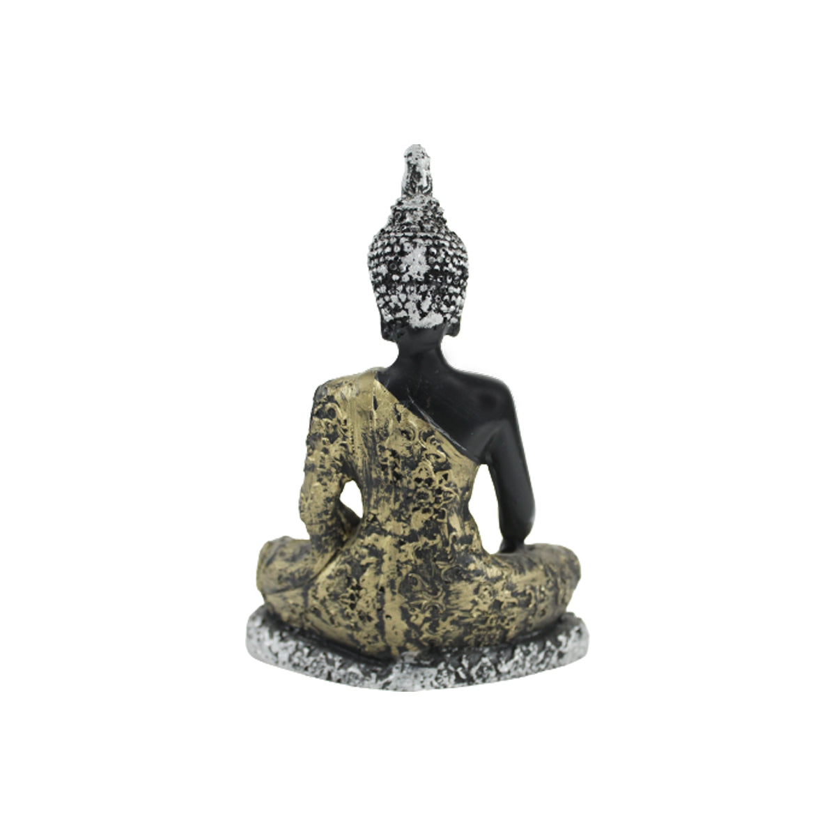 Our Green Window Buddha Idol Statue Showpiece With (Golden ) for Living Room Home Décor and