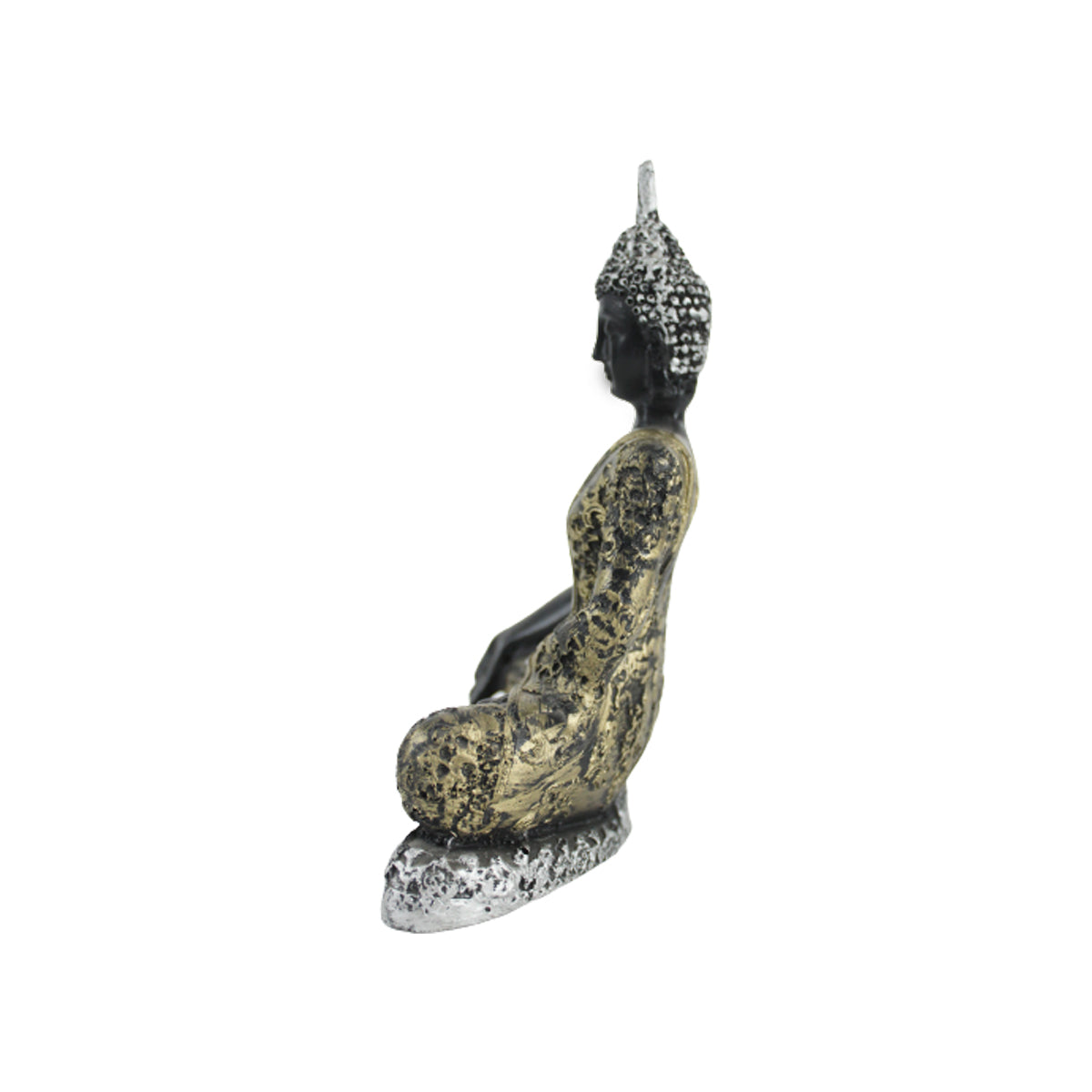 Our Green Window Buddha Idol Statue Showpiece With (Golden ) for Living Room Home Décor and