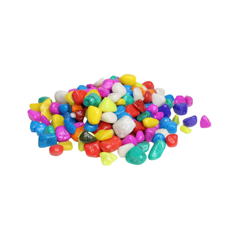 Wonderland Coloured mix Pebbles|Decorative Pebbles|Garden Pebbles|Colored Pebbles|Smooth pebbles|River Pebbles ( 1 kg pack )