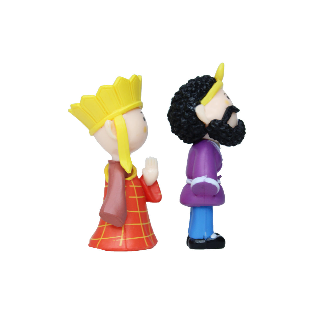 Miniature Toys : (Set of 2) King and Queen for Fairy Garden Accessories