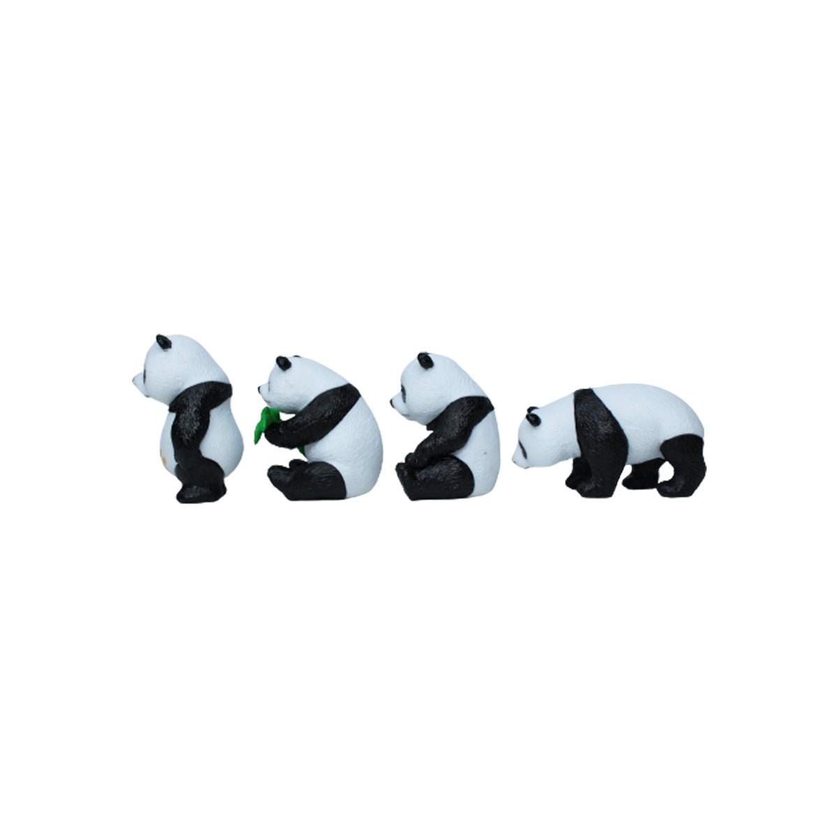 Miniature Toys : (Set of 4) Pandas for Fairy Garden Accessories