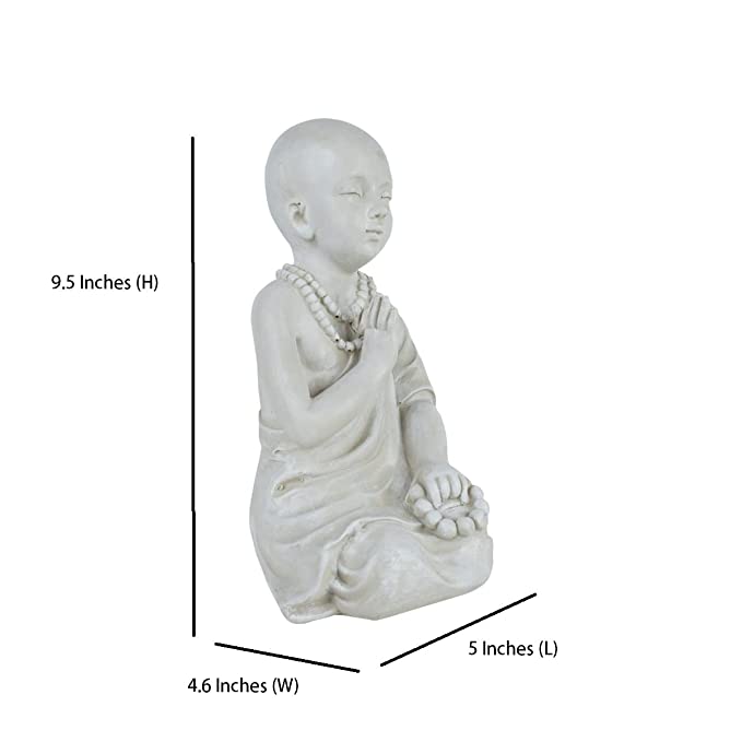 Mala Monk 3 Garden statue