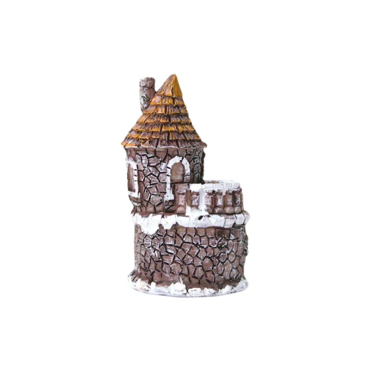 Wonderland resin miniature castle (set of 2)