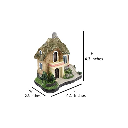 Style 4 Big Double Storey House|Miniature Toys|Tray Garden Accessories ( Single pc)