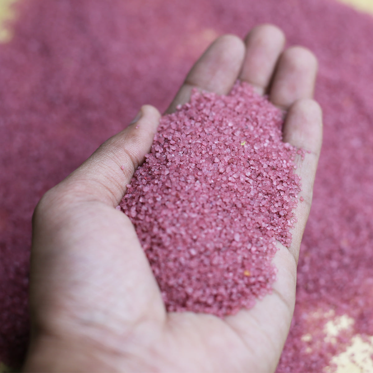 Wonderland Pink colour sand|Multi-purpose sand|Natural sand|1 kg Sand|Fine Sand