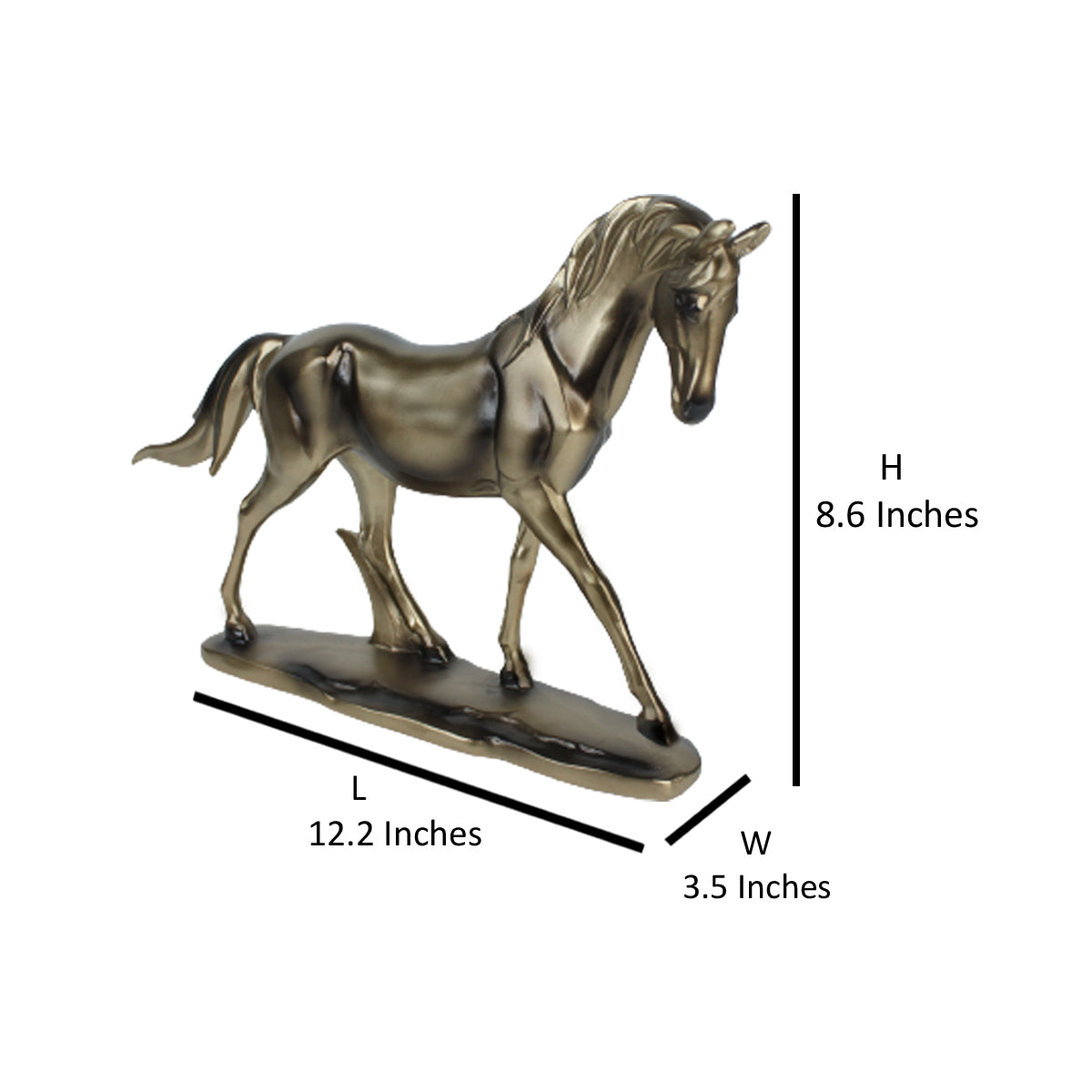 Marching Horse statue showpiece , center piece for living room, drawing room, home decoration