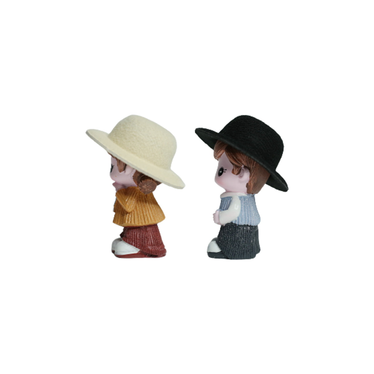 Wonderland ( Set of 2) Love couple with hate Miniature| figurine statue| home décor| gift articles | gift item