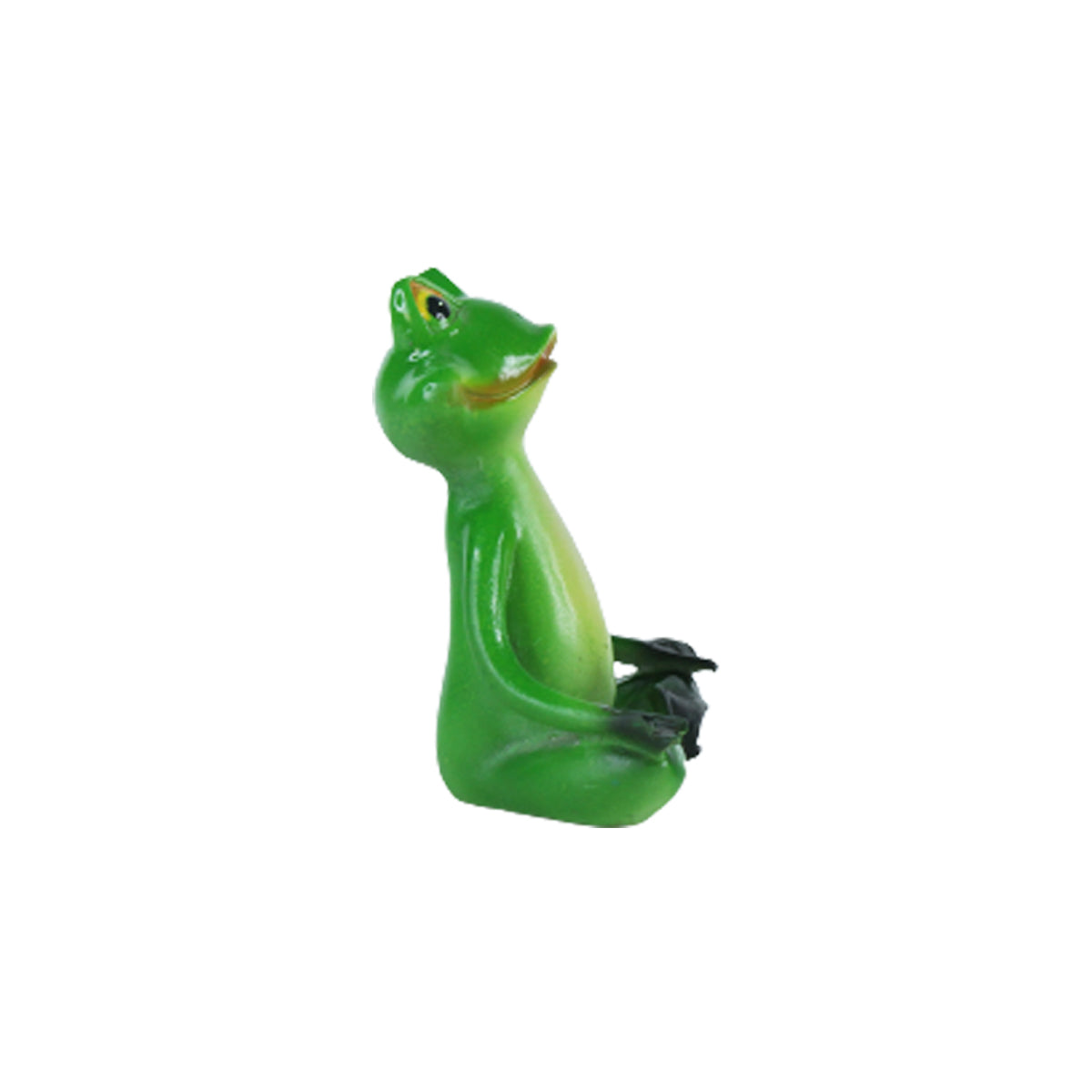 Our Green Window 5.8 Inches Yoga Frogs Sitting For Home and Garden Decoration