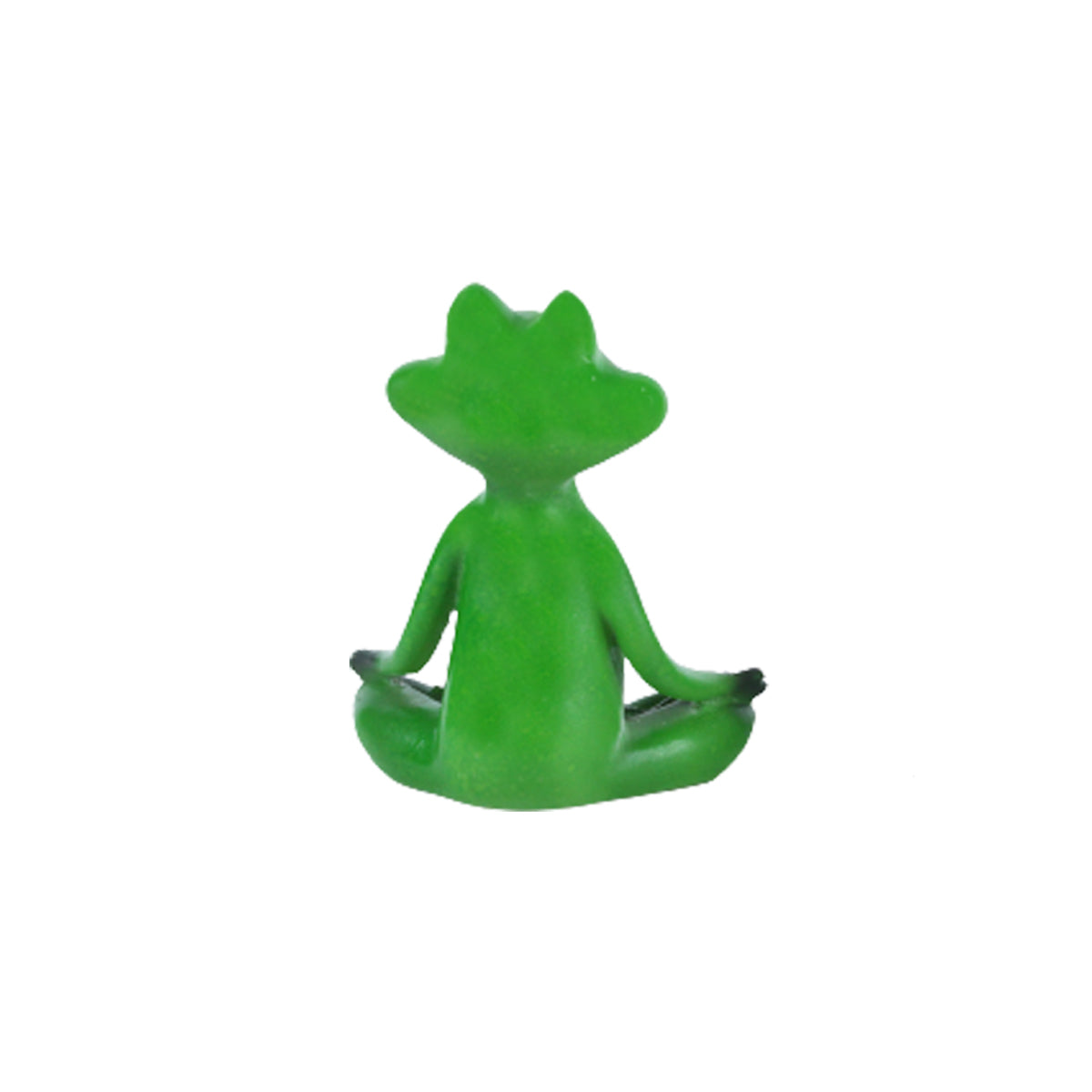 Our Green Window 5.8 Inches Yoga Frogs Sitting For Home and Garden Decoration