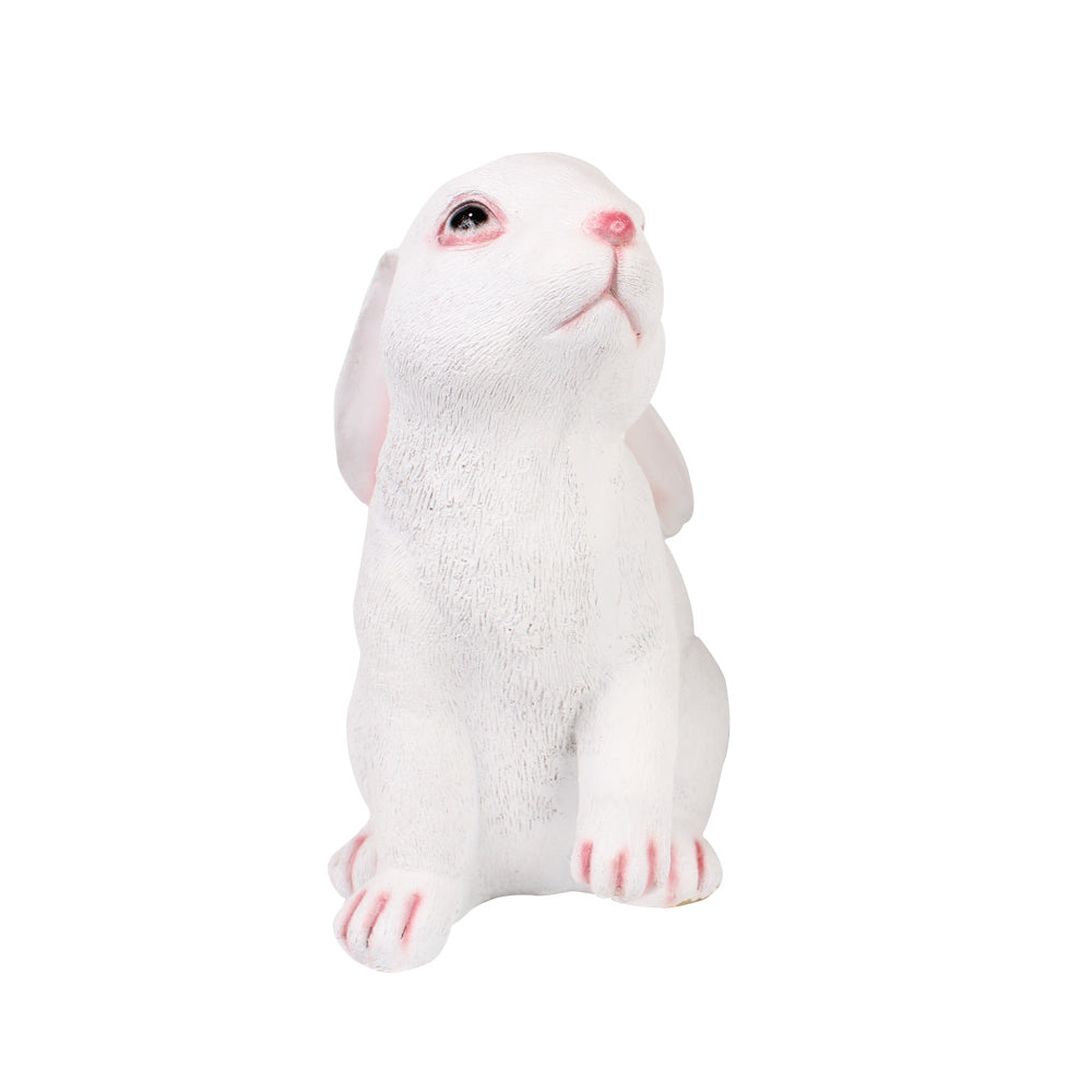 Ears Down Big Rabbit Statue for Balcony and Garden Decoration