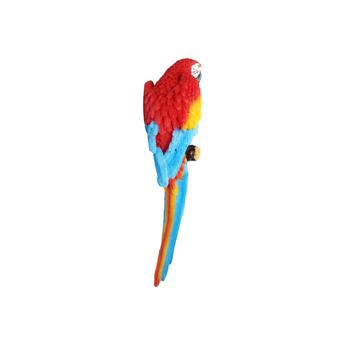 Red Parrot to be put on wall for home and Garden decoration