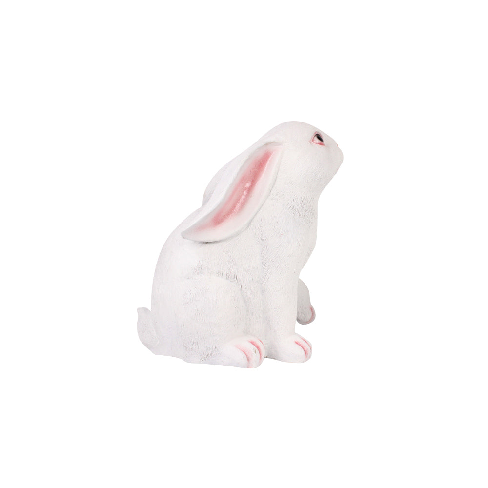 Ears Down Big Rabbit Statue for Balcony and Garden Decoration