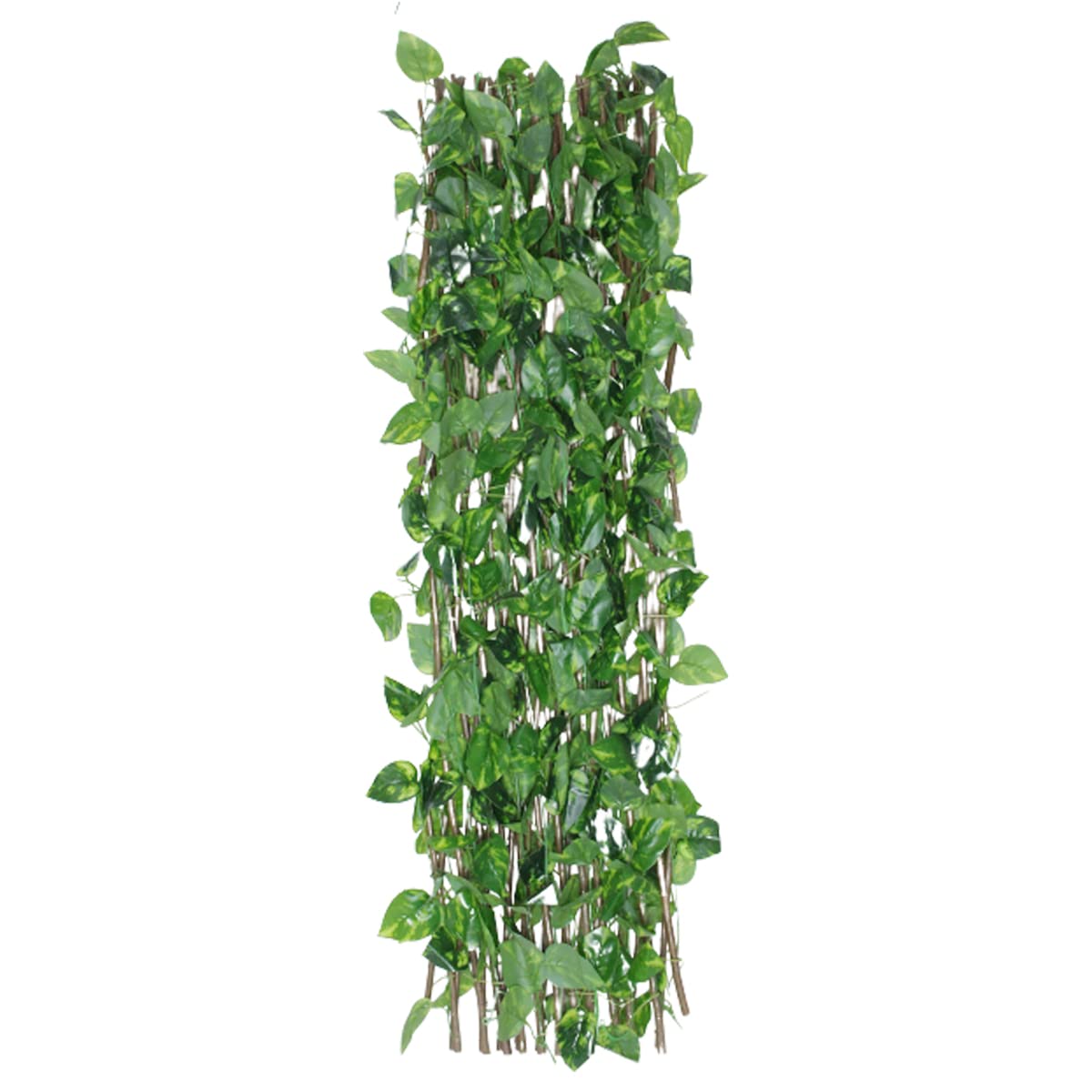 Our Green Window Artificial Expanding Trellis Fence (Light Green) for Home Decoration