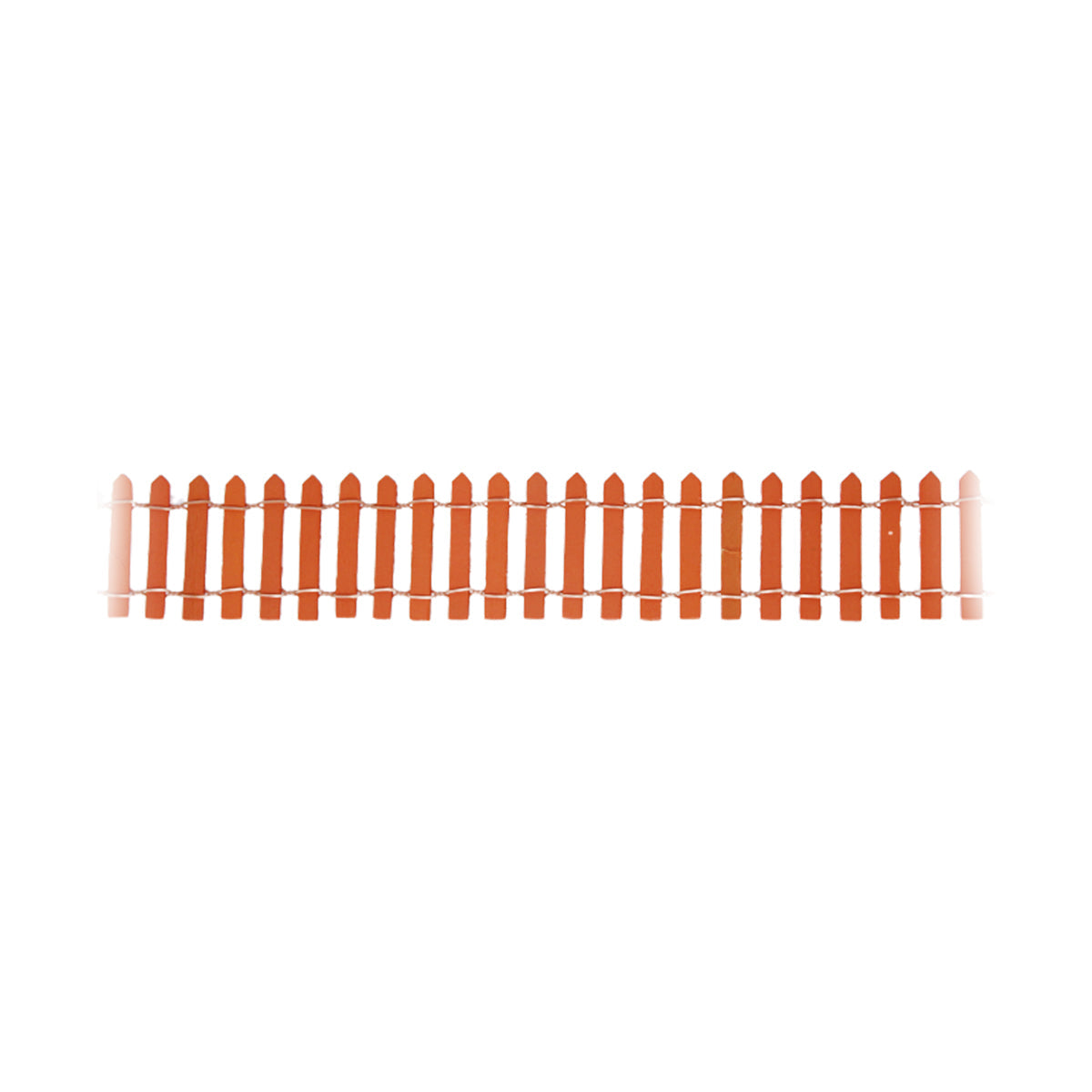 Wonderland Set of 2 Miniature Toys  Long Fence (Orange)