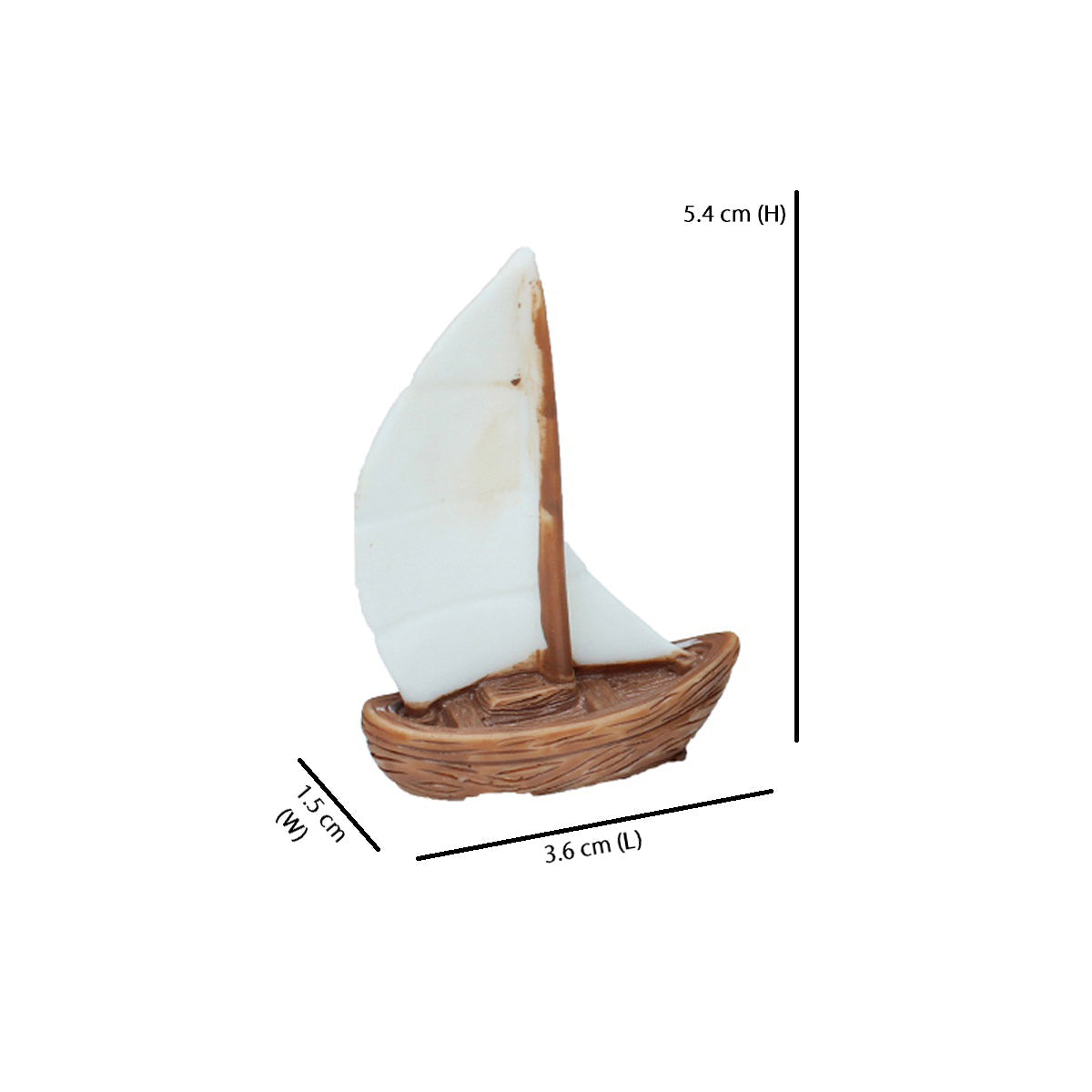 Miniature Toys - Set of 4 Yatch ( Fairy garden accessories)