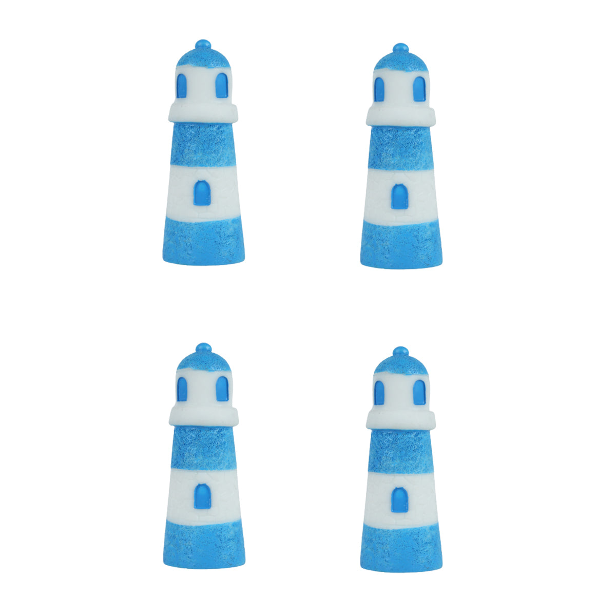 (Set of 4) Light House Miniature Toys