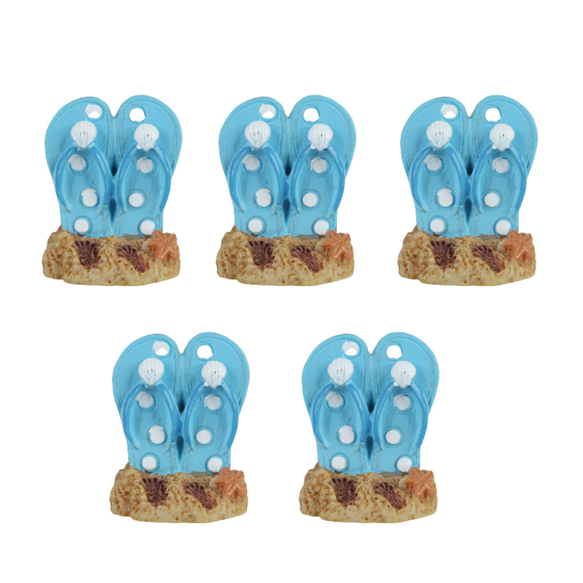 Miniature Toys : (Set of 5) Beach Slipper