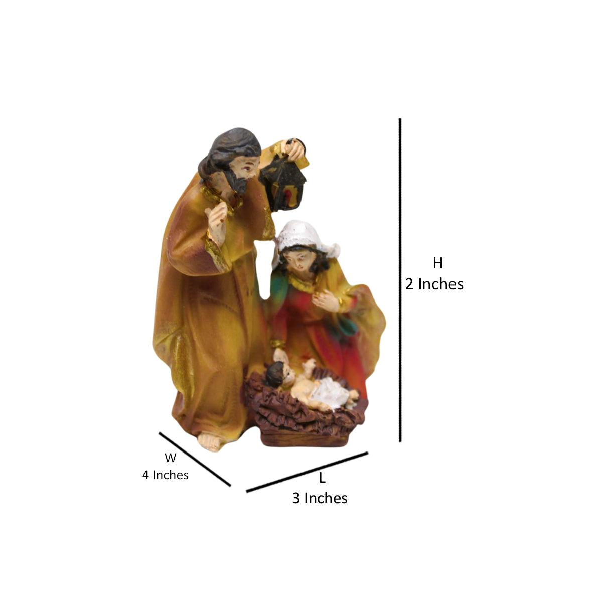 Wonderland Birth of christ scene theme related figures, christmas decoration, home decoration