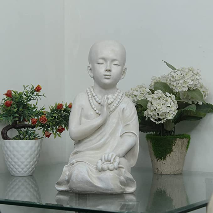 Mala Monk 3 Garden statue