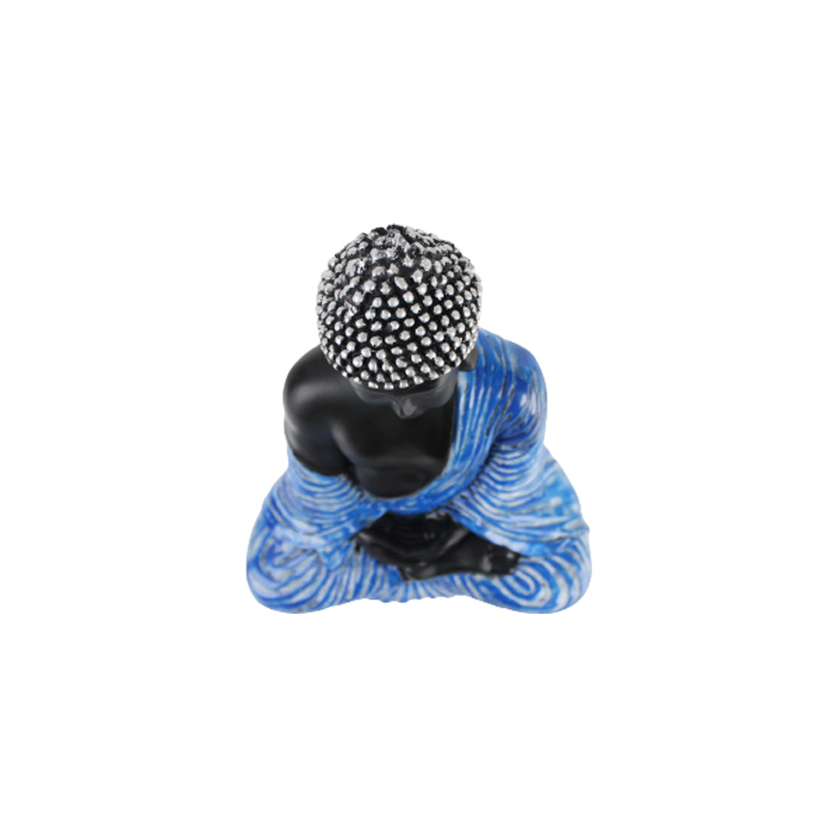 Wonderland Resin 14'' Dark Blue Buddha (Samadhi)