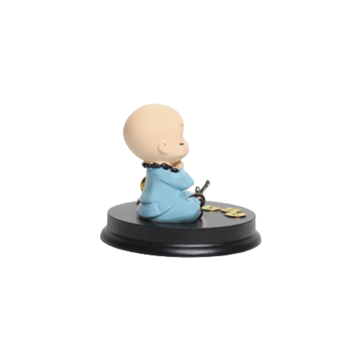 Wonderland Sleeping monk with incense stick stand