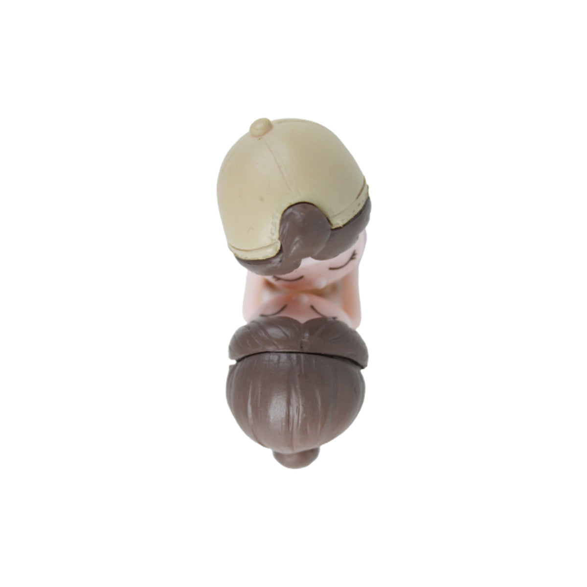 Wonderland Kissing Cap Couple (Pink) Miniature toys