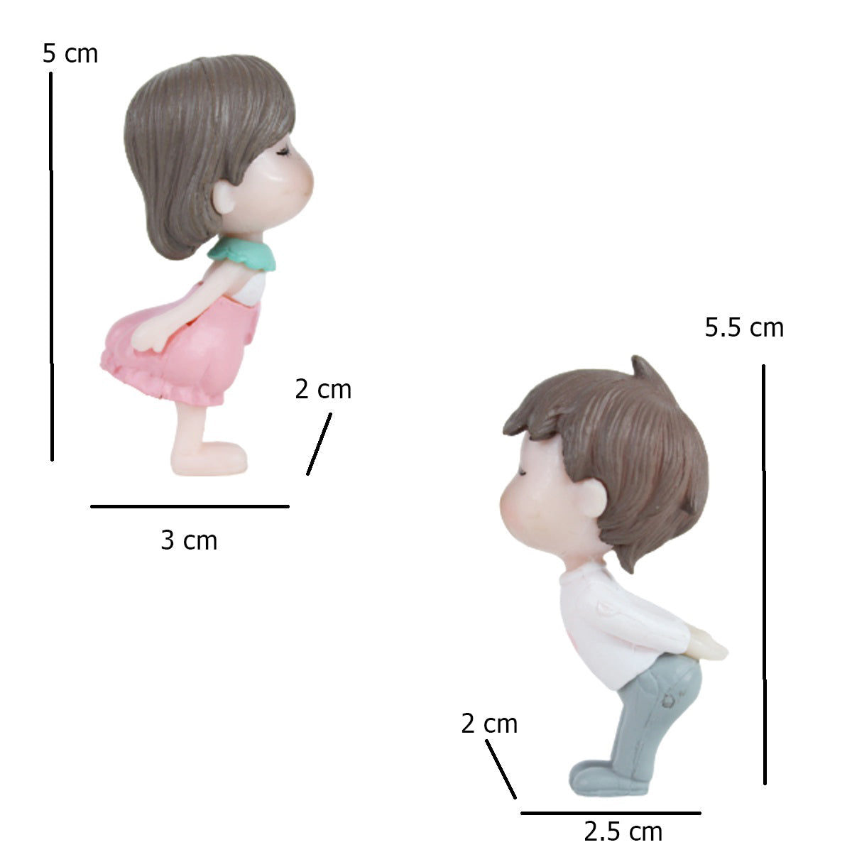 Miniature Toys : Kissing Couple (NEW)