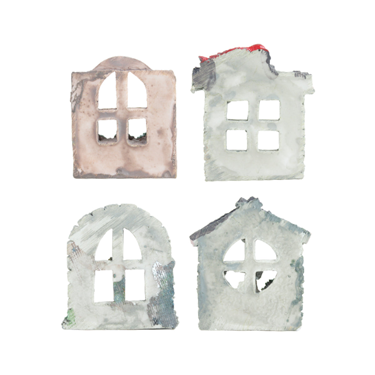 Miniature Toys : (Set of 4) Windows for Fairy Garden Accessories