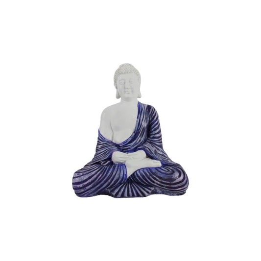 Wonderland Resin 14'' Purple Buddha (Samadhi)