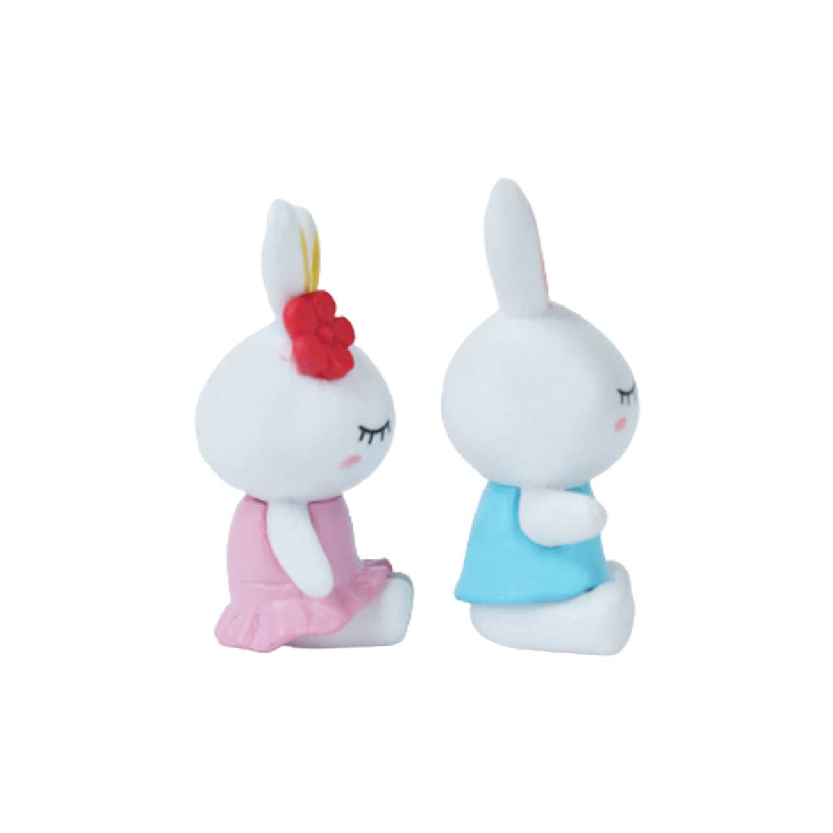 Miniature Toys :  (Set of 2) Bunny Kids