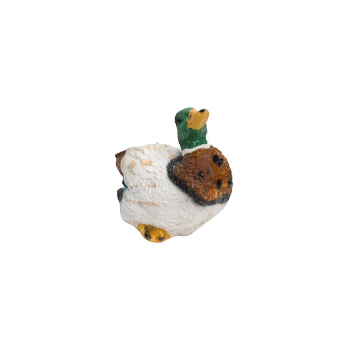 Duck Statue for Home and Garden Decoration (Green)