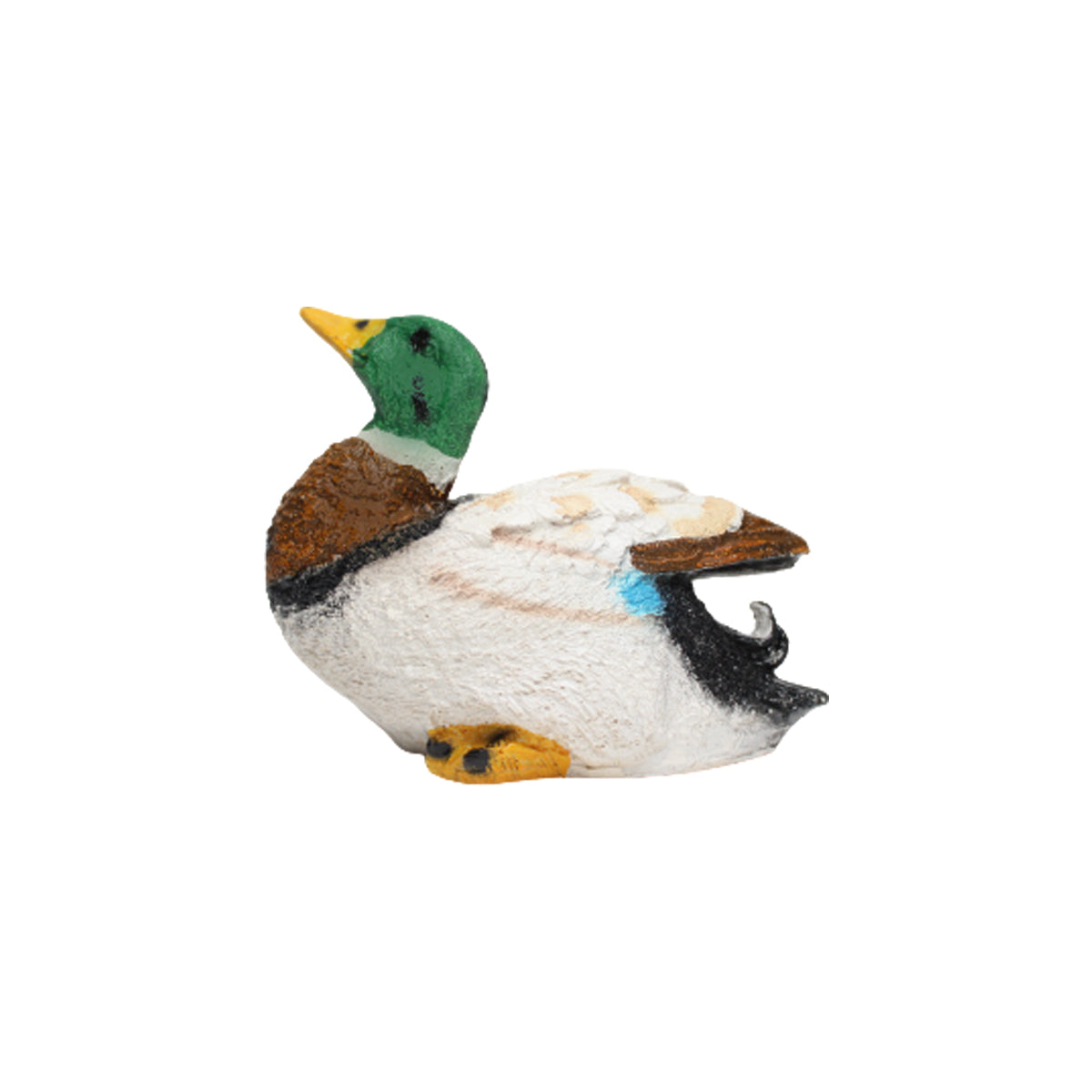 Duck Statue for Home and Garden Decoration (Green)