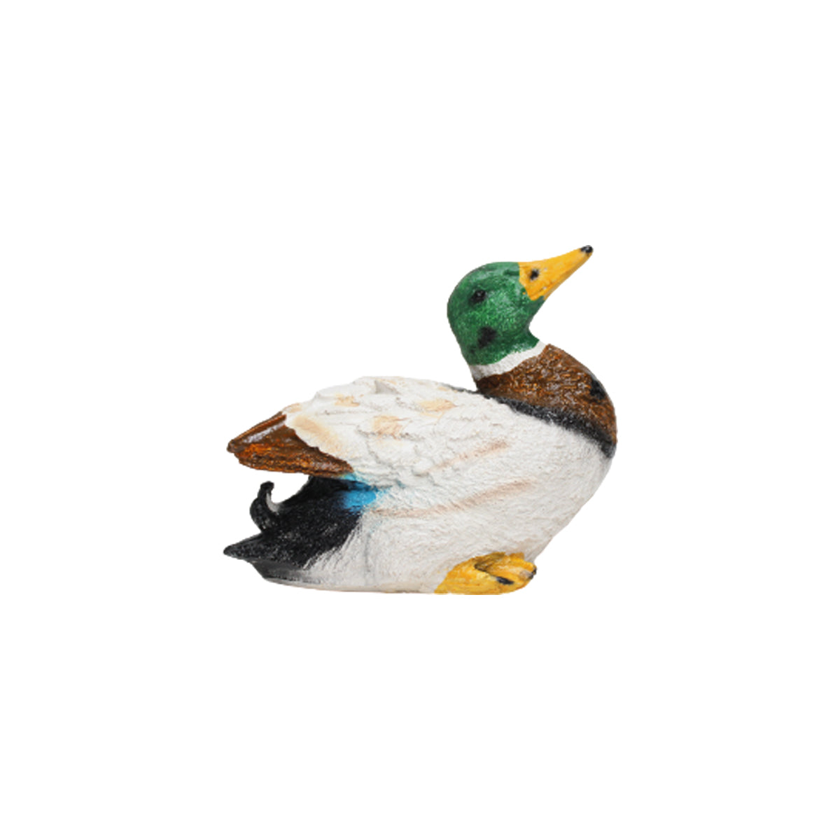 Duck Statue for Home and Garden Decoration (Green)