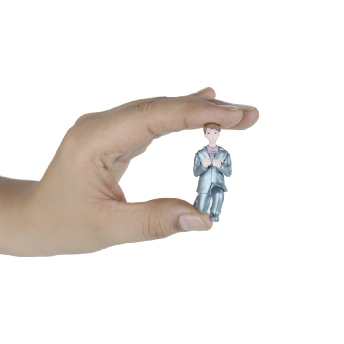 Miniature Toys : (2 Pc/Set) Boy Proposing a Girl Couple